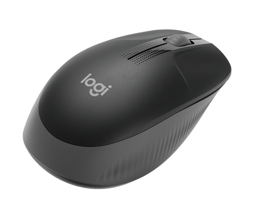 Miniatura 4 de Mouse Logitech M190 Óptico, 3 Botones, 1000 DPI, RF inalámbrico, Carbón vegetal