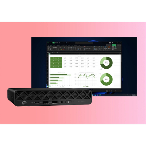 Miniatura 4 de PC HP ProDesk 4 Mini G1i Desktop AI PC Intel Core Ultra 5 235T, 8 GB, 512 GB SSD, Windows 11 Pro, Wifi