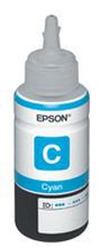Botella de tinta Epson T664220-AL Cian, Compatibilidad Expression ET-2500 Expression ET-2550 WorkForce ET-4500 EcoTank L396