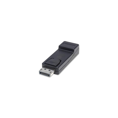 Adaptador Manhattan Adaptador DisplayPort a HDMI Pasivo DisplayPort a HDMI, Negro