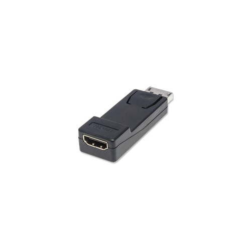 Miniatura 3 de Adaptador Manhattan Adaptador DisplayPort a HDMI Pasivo DisplayPort a HDMI, Negro