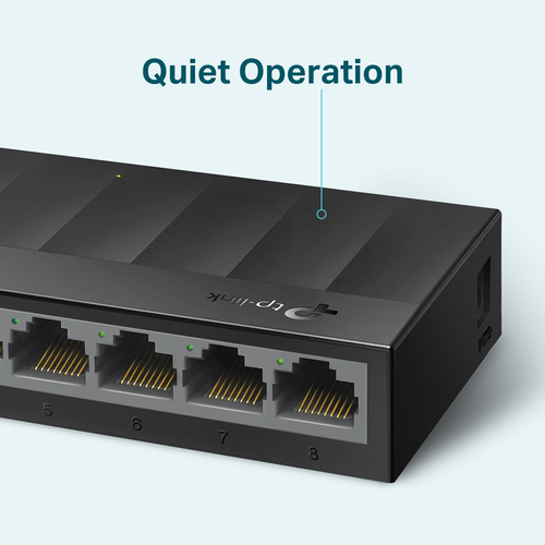 Miniatura 4 de Switch TP-Link LS1008G No administrado, RJ-45 8, Gigabit Ethernet (10/100/1000), Negro