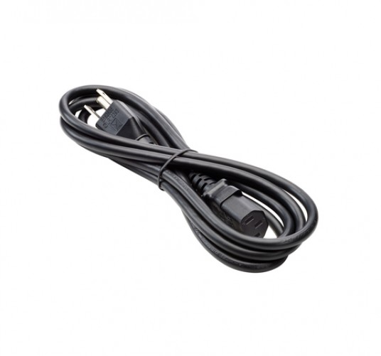 Cables de poder HPE Aruba Networking Hembra, Macho 125 V, 1.8 m, Negro