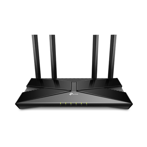 Ruteador Inalámbrico TP-Link Archer AX10 4 ant., Wi-Fi 6 (802.11ax), 4 RJ-45, 1500 Mbit/s, Negro