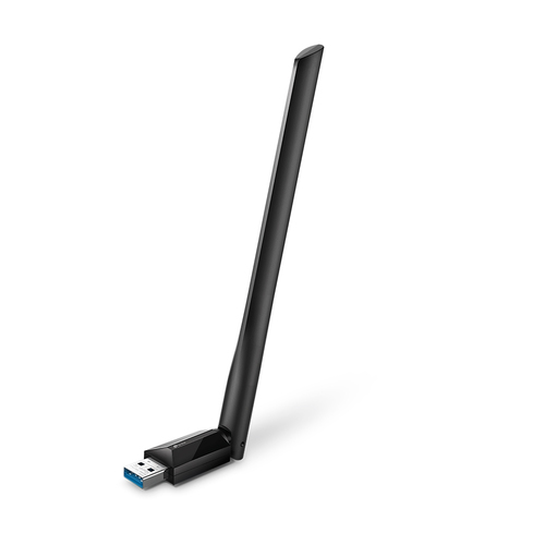 Tarjeta de red inalambrica TP-Link Archer T3U Plus USB, Wi-Fi 5 (802.11ac), Negro