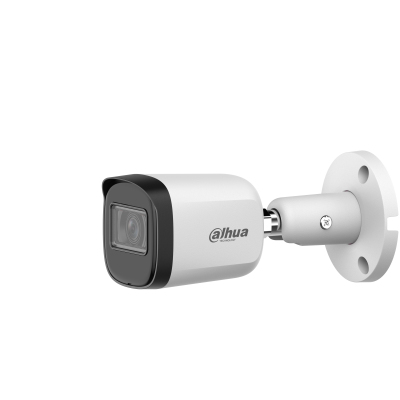 Cámara Vigilancia Dahua Technology Cooper HAC-B2A21N-U-0280B 2 MP, Bala (forma), Interior y exterior, IP67, Negro, Blanco