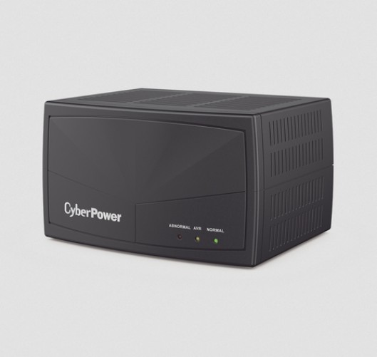 Regulador CyberPower CL1000VR 1 kVA / 500 W, Entrada 82 - 148 V, 8 salidas AC, Negro