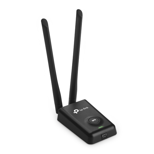 Tarjeta de red inalambrica TP-Link TL-WN8200ND USB, Wi-Fi 4 (802.11n), Negro