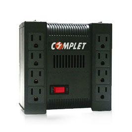 Miniatura 2 de Regulador Complet XP 1300 1.3 kVA / 650 W, Entrada 100-140 V, 8 salidas AC, Negro