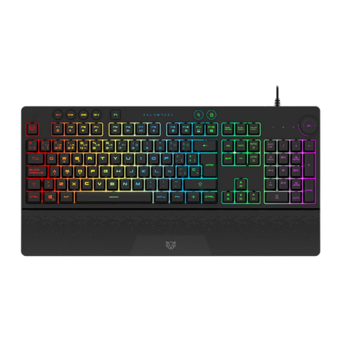 Miniatura 3 de Kit Teclado y Mouse Balam Rush BR-936903 USB, Interruptor de membrana, Retroiluminado, Alámbrico, 12800 DPI, Negro