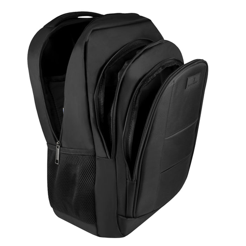 Miniatura 4 de MOCHILA Perfect Choice PC-084549 Bolsa delantera, Hasta 17", Poliéster, Negro