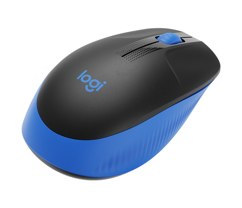 Miniatura 4 de Mouse Logitech M190 Óptico, 3 Botones, 1000 DPI, RF inalámbrico, Azul