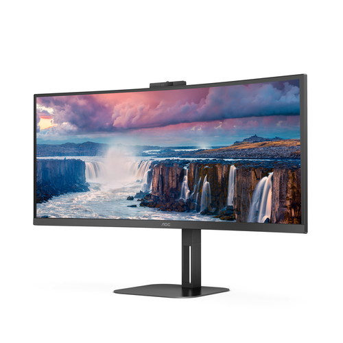 Miniatura 4 de Monitor AOC V5 CU34V5CW LED, 34", Wide Quad HD, VA, 100 Hz, 4 ms, FreeSync, Negro