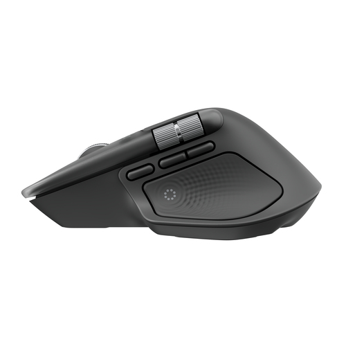 Miniatura 4 de Mouse Logitech MX Master 4 Laser, 8 Botones, 8000 DPI, RF inalámbrico + bluetooth, 10 m, Grafito