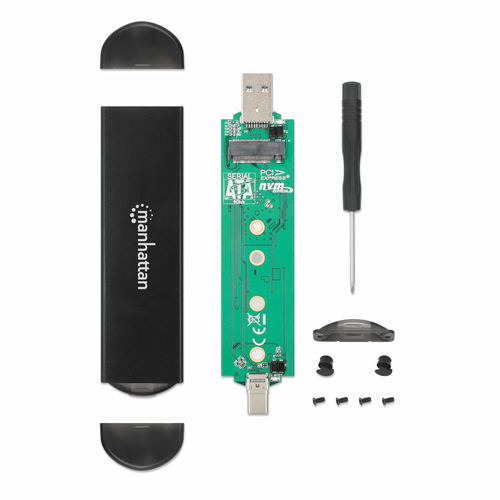 Miniatura 5 de Enclosure Manhattan M.2, USB, Negro