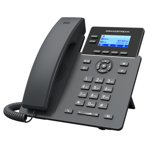 Miniatura 3 de Tela?fono IP de 2 la?neas con 4 cuentas SIP, conferencia de 5 va?as, Fastethernet GIGA, Poe, Si incluye su fuente de alimentacia?n