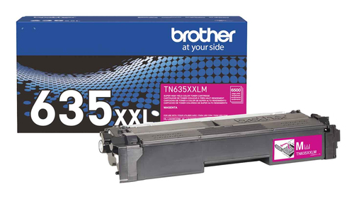 Tóner Brother TN-635XXLM Original, Magenta, Extra (Súper) alto rendimiento