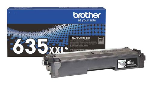Tóner Brother TN-635XXLBK Original, Negro, Extra (Súper) alto rendimiento