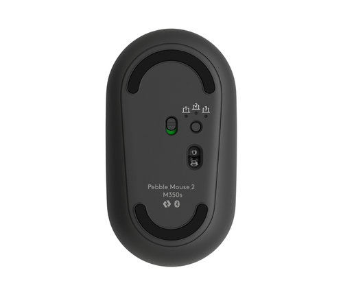 Miniatura 5 de Mouse Logitech 910-007049 Óptico, 3 Botones, 4000 DPI, RF inalámbrico + bluetooth, 10 m, Grafito