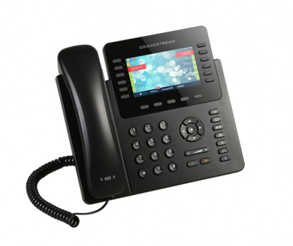 Teléfono Ip Grandstream Networks GXP2170 Terminal con conexión por cable, PoE, 12 líneas, Negro