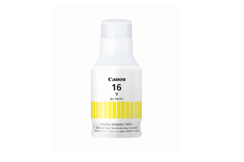 Cartucho de tinta Canon GI-16 Original, Amarillo, 70 ml