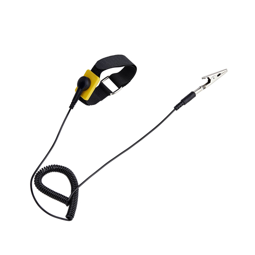Pulsera antiestática StarTech.com ESD-WRIST-STRAP, 150 cm, Negro