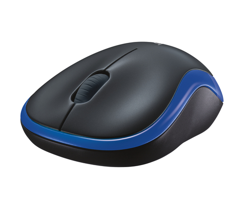 Miniatura 2 de Mouse Logitech M185 Óptico, 3 Botones, RF inalámbrico, 10 m, Azul