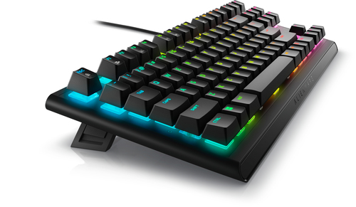 Miniatura 5 de Teclado Alienware AW420K Alámbrico, USB, Interruptor mecánico, LED RGB, Negro