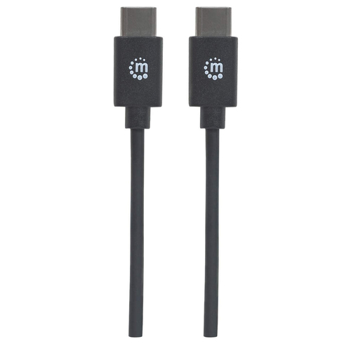 Miniatura 4 de Cable USB Manhattan USB C a USB C, 480 Mbit/s, Negro