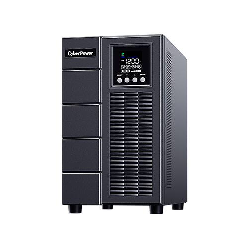 No Break CyberPower OLS3000A 3 kVA / 2700 W, 862 J, Entrada 150 V, 4 salidas AC, Negro