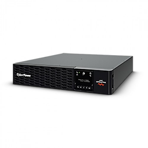 No Break CyberPower PR3000RTXL2U 2.7 kVA / 2700 W, 2430 J, Entrada 155 V, 9 salidas AC, Negro