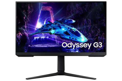 Monitor Samsung Odyssey S27DG300EU LCD, 27", Full HD, VA, 180 Hz, 1 ms, FreeSync, Negro