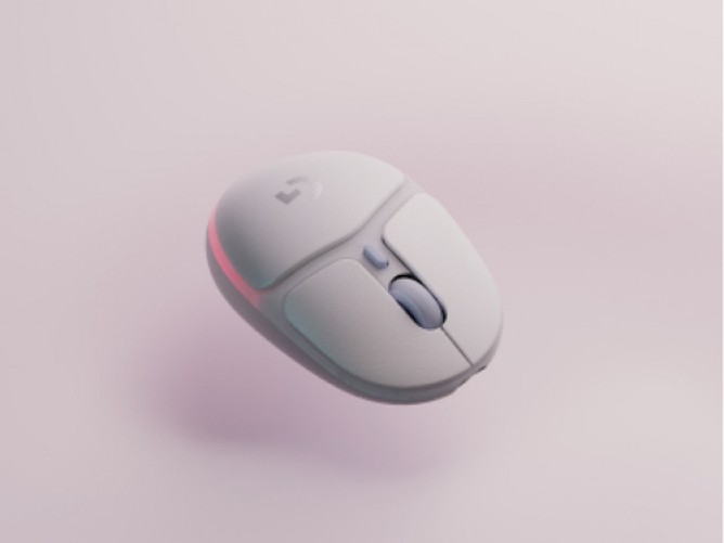 Mouse Logitech G G705, G705 Mouse Óptico, 6 Botones, 8200 DPI, RF inalámbrico + bluetooth, Blanco