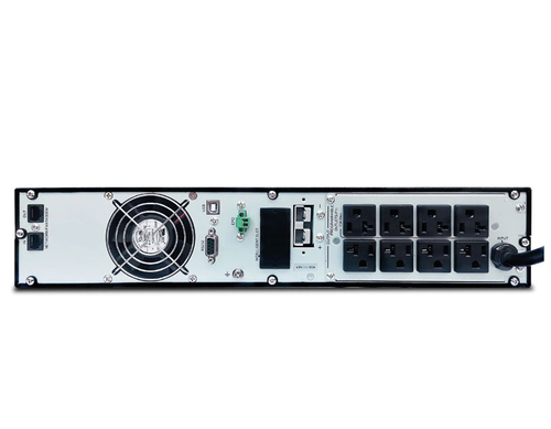 Miniatura 4 de No Break CDP UPO11-2RTAX 2 kVA / 2000 W, 844 J, Entrada 150 V, 8 salidas AC, Negro