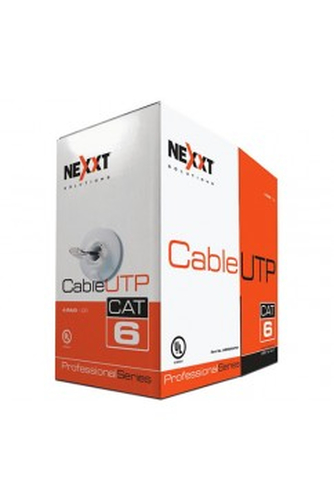 Bobina Nexxt Solutions 305m, UTP Cat6, 305 m, U/UTP (UTP), Azul