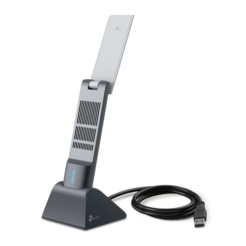 Tarjeta de red inalambrica TP-Link Archer Archer TX50UH USB, Wi-Fi 6 (802.11ax), Negro