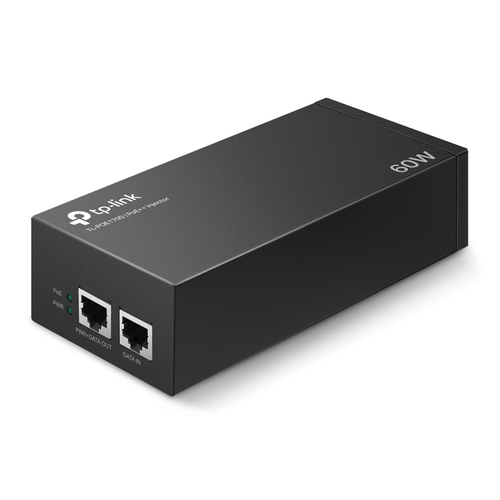 Adaptador PoE TP-Link Omada TL-POE170S 10,100,1000 Mbit/s, IEEE 802.3ab, IEEE 802.3af, IEEE 802.3at, IEEE 802.3bt, IEEE 802.3i, IEEE 802.3u