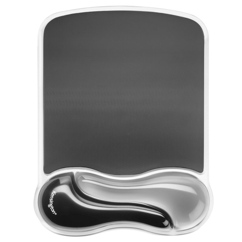 Miniatura 2 de Mousepad Kensington Apoya muñecas, 193.7 mm, 244.5 mm, Negro, Gris