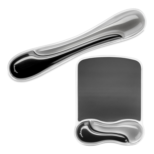 Miniatura 3 de Mousepad Kensington Apoya muñecas, 193.7 mm, 244.5 mm, Negro, Gris