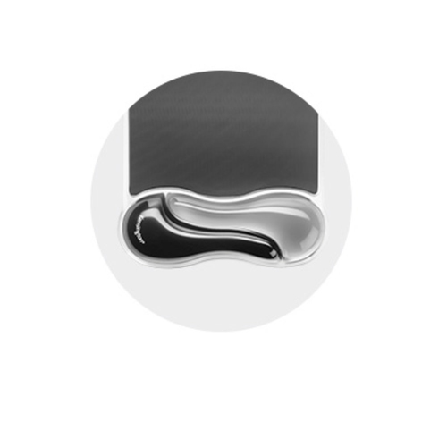 Miniatura 4 de Mousepad Kensington Apoya muñecas, 193.7 mm, 244.5 mm, Negro, Gris