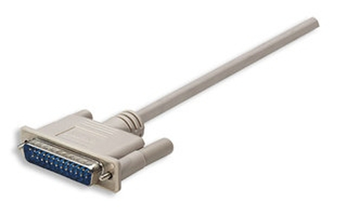 Miniatura 3 de Cable serial Manhattan 314770 1.8 m, DB-9 a DB-25, Macho- Hembra