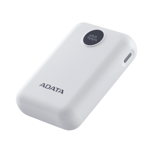 Miniatura 5 de Power Bank ADATA C100 10000 mAh, 3.7 V, Universal, USB, Blanco