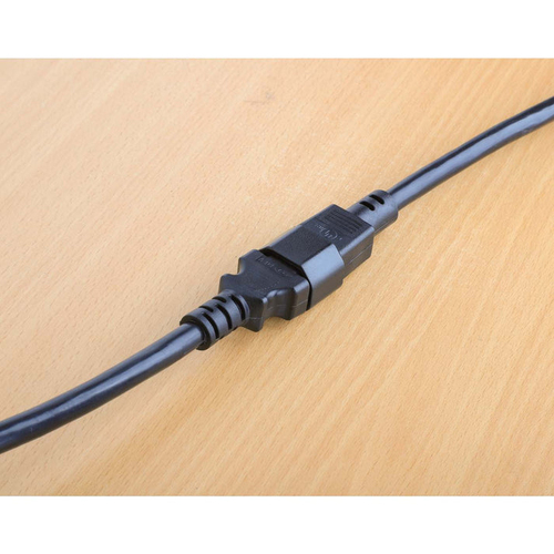 Miniatura 4 de Cables de poder Manhattan Hembra, Macho 250 V, 3 m, Negro