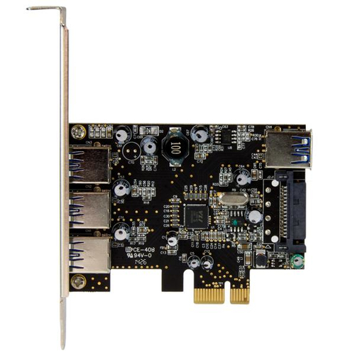 Miniatura 2 de Tarjeta StarTech.com PEXUSB3S42 PCIe, USB 3.2 Gen 1 (3.1 Gen 1), Negro, Acero inoxidable