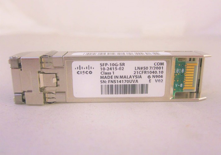 Conversor de medios Cisco SFP-10G-SR=, 300 m, 850 nm, Alámbrico, 13.4 mm, 56.5 mm, 8.5 mm