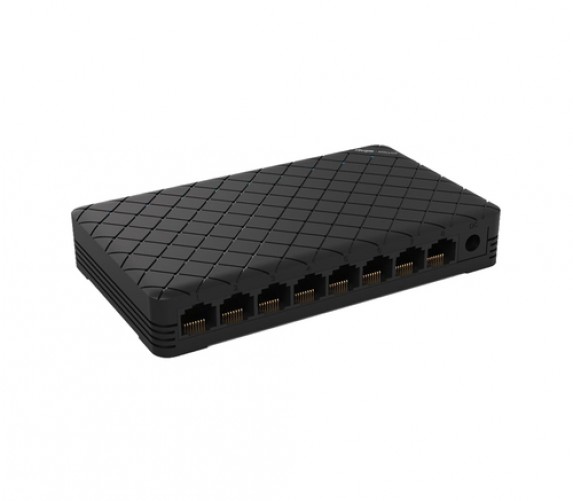 Switch Ruijie Networks RG-ES08G-L No administrado, RJ-45 8, Gigabit Ethernet (10/100/1000), Negro