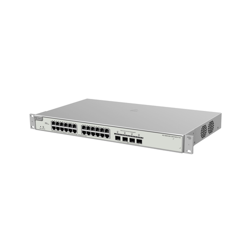 Miniatura 3 de Switch Ruijie Networks RG-NBS5200-24GT4XS-P-V2 Gestionado, L3, RJ-45 24, Gigabit Ethernet (10/100/1000), (PoE +) 24, 24 POE, 1U, Gris