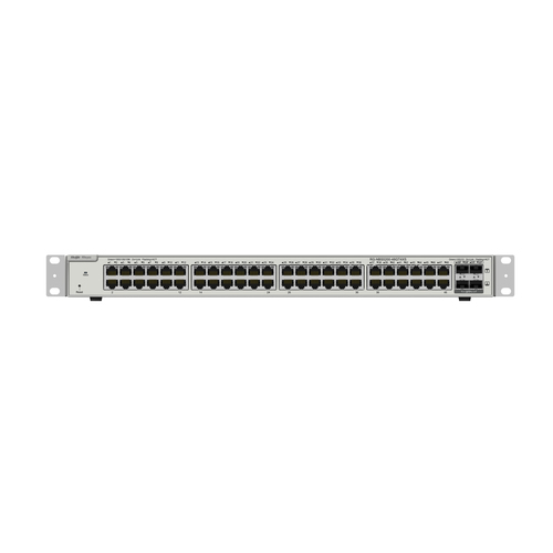 Switch Ruijie Networks RG-NBS5200-48GT4XS Gestionado, L3, RJ-45 48, Gigabit Ethernet (10/100/1000), Gris