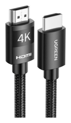 Cable Hdmi Ugreen 40101 V. 2.0, 2 m, 18 Gbit/s, Negro