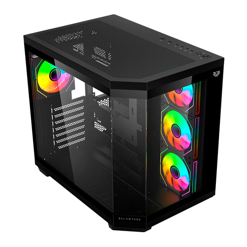 Miniatura 2 de Gabinete Balam Rush Tank Master 9600 TB Midi Tower, PSU No, Vent. 1x 120 mm, Negro